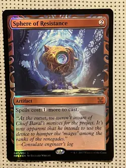 Sphere of Resistance Masterpiece Series: Kaladesh Inventions Foil - Image 1