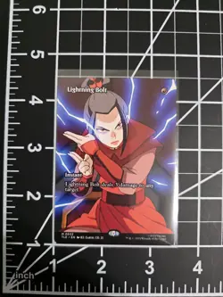 Lightning Bolt 0032 TLE Borderless MTG Avatar The Last Airbender NM/M - Image 1