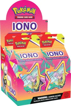 Pokemon TCG Scarlet & Violet - Iono Premium Tournament Collection - Display of 4 - Image 1