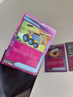 Pokemon TCG Ace Spec LOT OF 3 NM PRECIOUS TROLLEY 185/191 SV8A - Image 2