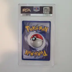 1999 Pokemon 1st Edition Alakazam Holo Base Set 1/102 PSA 4 - Image 2