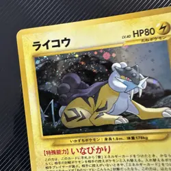 Raikou Pokemon Card Japanese 243 Neo Revelation Vintage Holo - Image 4