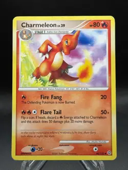 🔥 Pokemon TCG - Charmeleon 46/132 - Secret Wonders (2007) - Regular - HP - Image 1