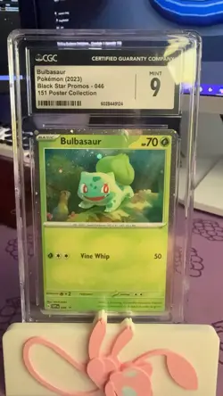 Bulbasaur #046 2023 Black Star Promos Pokemon 151 Poster Collection Mint 9 - Image 1