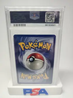 1999 Pokemon Fossil 1st First Edition Omanyte 52/62 Non Holo PSA 9 MINT - Image 2
