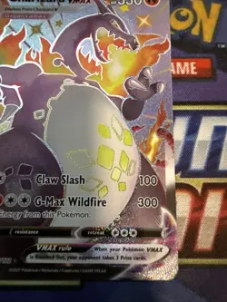 Pokemon TCG Charizard VMAX Shining Fates SV107/SV122 Holo Shiny Holo Rare - Image 3