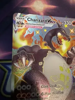 Pokemon TCG Charizard VMAX Shining Fates SV107/SV122 Holo Shiny Holo Rare - Image 5