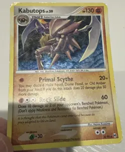 2009 Pokemon Kabutops Lv.59 #4/99 Reverse Holo Rare Platinum HP (See Desc) - Image 3