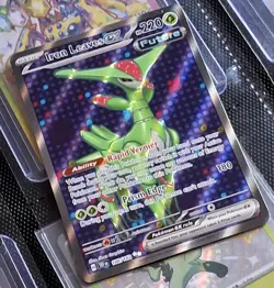 Iron Leaves ex Temporal Forces Ultra Rare Pokemon TCG 186/162 Scarlet & Violet - Image 1