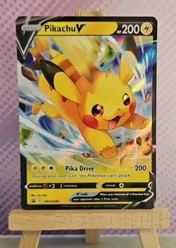 Pokemon TCG: Pikachu V SWSH285 - Black Star Promos - NM Condition - Image 1