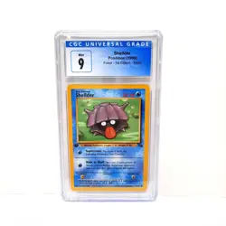 1999 Pokemon SHELLDER Fossil 1st Edition #54/62 CGC 9 MINT - Image 1