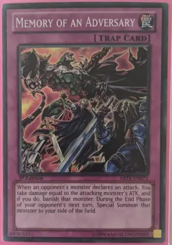 YuGiOh Memory of an Adversary Super Rare ABYR-EN075 - Image 1
