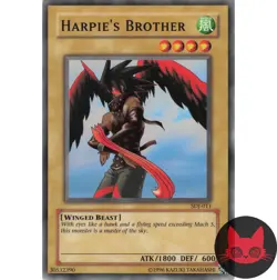 Yugioh Harpies's Brother SDJ-011 Common NM - Image 1