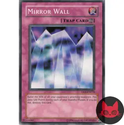 Yugioh Mirror Wall DB1-EN078 Common NM - Image 1