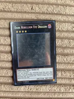 Dark Rebellion Xyz Dragon Yu-Gi-Oh! 1st Ghost Rare collectors photon delta wing - Image 1