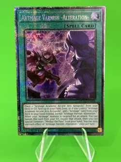Yu-Gi-Oh Duelist's Advance Artmage Varnish-Alteration Starlight Rare DUAD-EN058 - Image 1