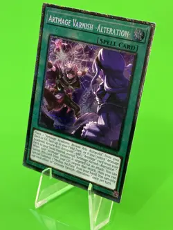 Yu-Gi-Oh Duelist's Advance Artmage Varnish-Alteration Starlight Rare DUAD-EN058 - Image 3