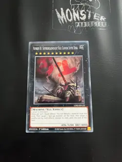 YUGIOH NUMBER 81: SUPERDREADNOUGHT RAIL CANNON SUPER DORA COMMON LDS2-EN123 1ST - Image 1