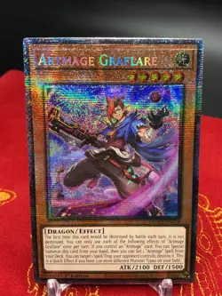 Artmage Graflare (Starlight Rare) DUAD-EN010 Duelist's Advance LP - Image 1