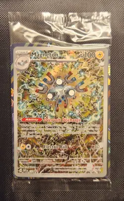 Pokemon TCG Magneton Holo Scarlet & Violet Promo Card #159 Sealed - Image 1