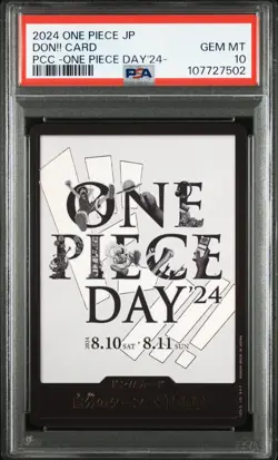 One Piece PSA 10 Don!! Card One Piece Day '24 2024 Japanese - Image 1