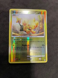 Shinx SH12 Shiny Pokemon Arceus Set REVERSE HOLO Card LP - Image 1