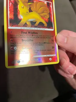 Vulpix Shiny SH6 Platinum Pokemon Card Reverse Holo Secret Rare LP - Image 4