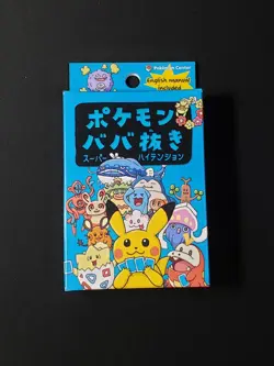 Pokemon Center Limited Babanuki Old Maid Playing Card Blue Deck - Image 1