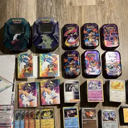 Large Pokemon TCG Card Lot, Exs, Holos, Bulk, Tins, Promos, & More! Fast Ship! - Image 2