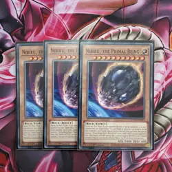 Yu-Gi-Oh Nibiru The Primal Being X3 Playset SDWD-EN016 Common Card 1st Edition - Image 1