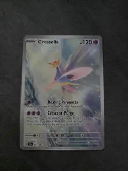 Pokemon TCG Cresselia Card Shrouded Fable 071/064 Illustration Rare - Image 1