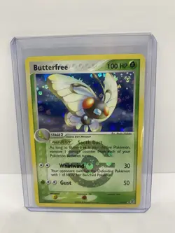 Butterfree Reverse Holo Rare Pokemon Card FireRed & LeafGreen 2/112 - Image 5