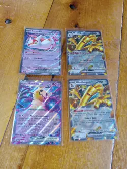 Pokemon Card Lot 4 VMAX VSTAR Lot Full Art Gholdengo EX Latias - Image 1