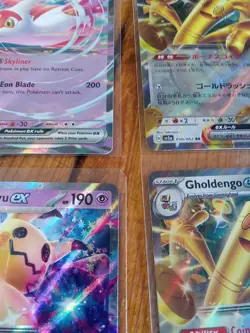 Pokemon Card Lot 4 VMAX VSTAR Lot Full Art Gholdengo EX Latias - Image 2