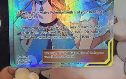 Pokemon Cosmic Eclipse Mallow & Lana Tag Team 231/236 Full Art Foil Card NM/M - Image 4