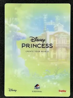 Tiana 2025 Suplay Disney Princess Create Your World Flowing Sand Card #01 - Image 3