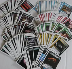 Star Trek CCG White Border Cards Bundle 241 Including Duplicates - Image 1