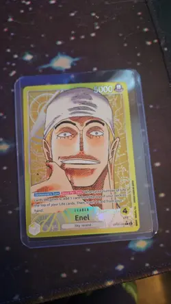 Enel OP05-098 Alt Art Leader One Piece Card Game English, NM Condition - Image 1