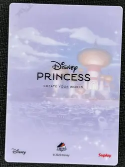 Jasmine 2025 Suplay Disney Princess Create Your World Flowing Sand Card #01 - Image 3