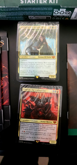 Magic the Gathering MTG The Lord of the Rings Starter Kit Preowned - Image 2