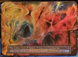Sorcery Contested Realm Beta FOIL The Colour Out of Space NM - Image 1