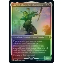 LAE'ZEL, VLAAKITH'S CHAMPION (FOIL-ETCHED) X4 Commander Legends: Battle For Bald - Image 1