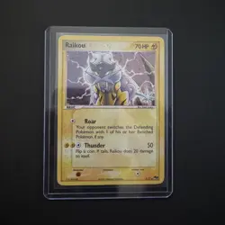 Pokemon TCG Raikou Holo Rare Mint Condition 3/17 Pop Series 2 - Image 1