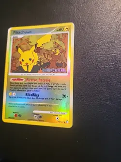 Pikachu - 94/123 - Dmg/HP - Reverse Holo - BK Promo Pokemon Burger King 2007 - Image 3