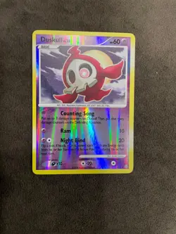 Duskull Shiny SH2 Reverse Holo Rare D&P Stormfront Secret Rare Pokemon TCG LP - Image 1