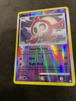 Duskull Shiny SH2 Reverse Holo Rare D&P Stormfront Secret Rare Pokemon TCG LP - Image 3