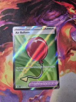 Air Balloon 166/132 Ultra Rare Full Art Pokemon TCG Mega Evolution NM - Image 1