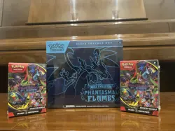 Pokemon TCG Phantasmal Flames ETB & 2X Phantasmal Flames Booster Bundle IN HAND✅ - Image 1