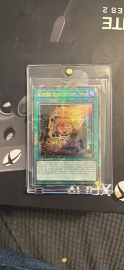 WANTED: SEEKER OF SINFUL SPOILS * QUARTER CENTURY SECRET RARE AGOV-EN053 YUGIOH! - Image 1