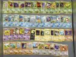 Lot of 50 Pokemon Card Japanese vintage Old Back #1 - Image 1
